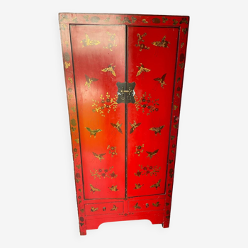 Armoire chinoise rouge