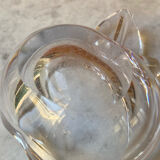 Cendrier pomme cristal de vannes France vintage années 70