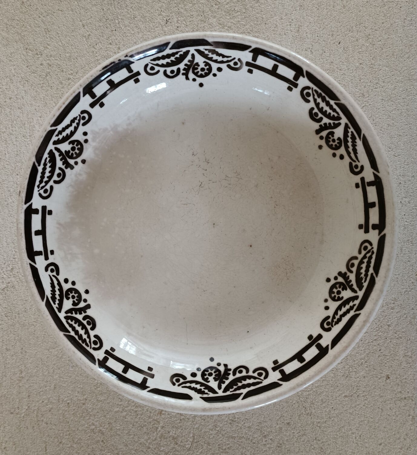 Compotier low iron earth Badonviller