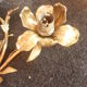 Orer brass flower sconce