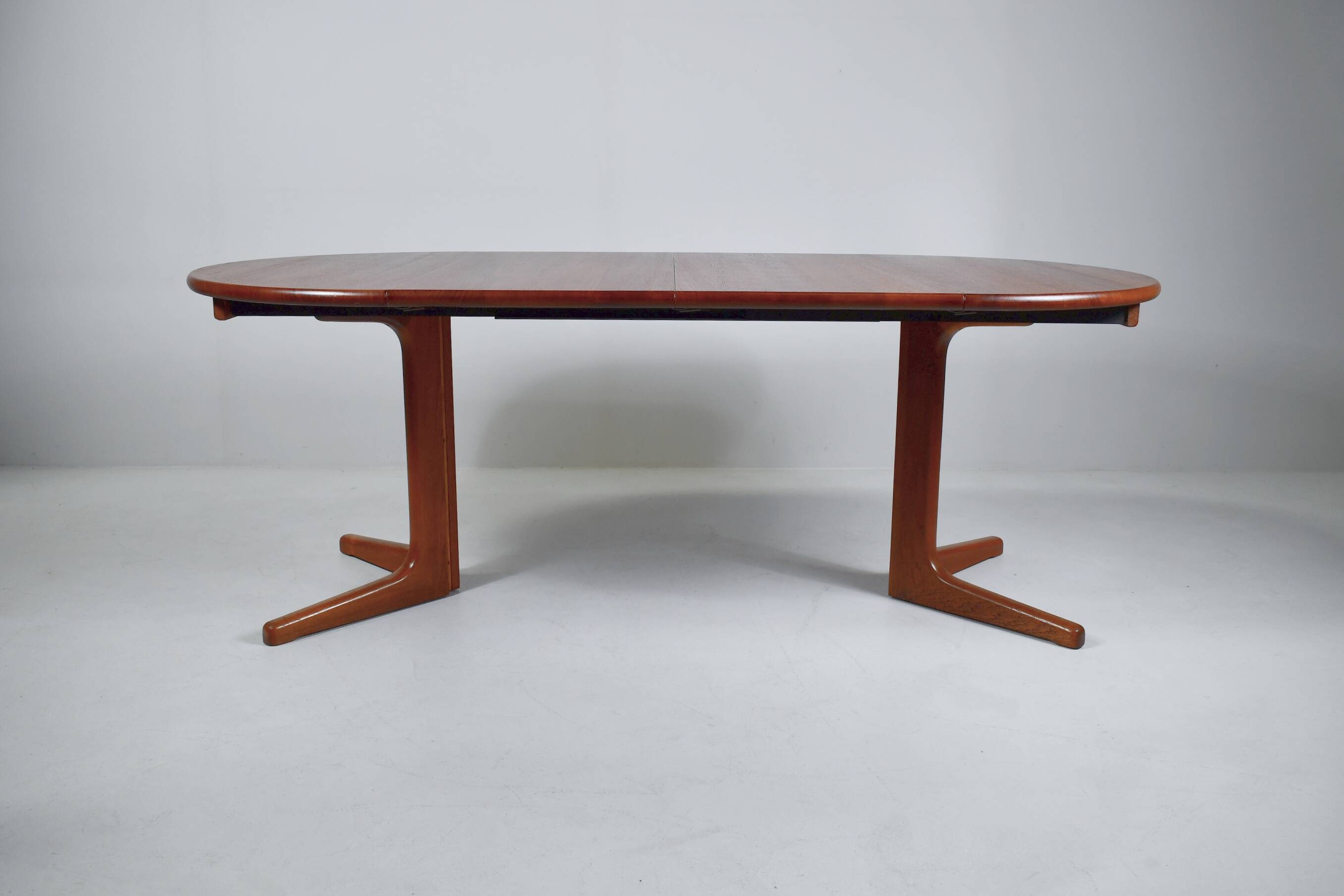 Dining table in solid teak by Glostrup, Denmark, 1970s.