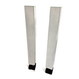 Floor lamps by Christian Koban for DOM. Hard to find. Some signs of age / 1980s