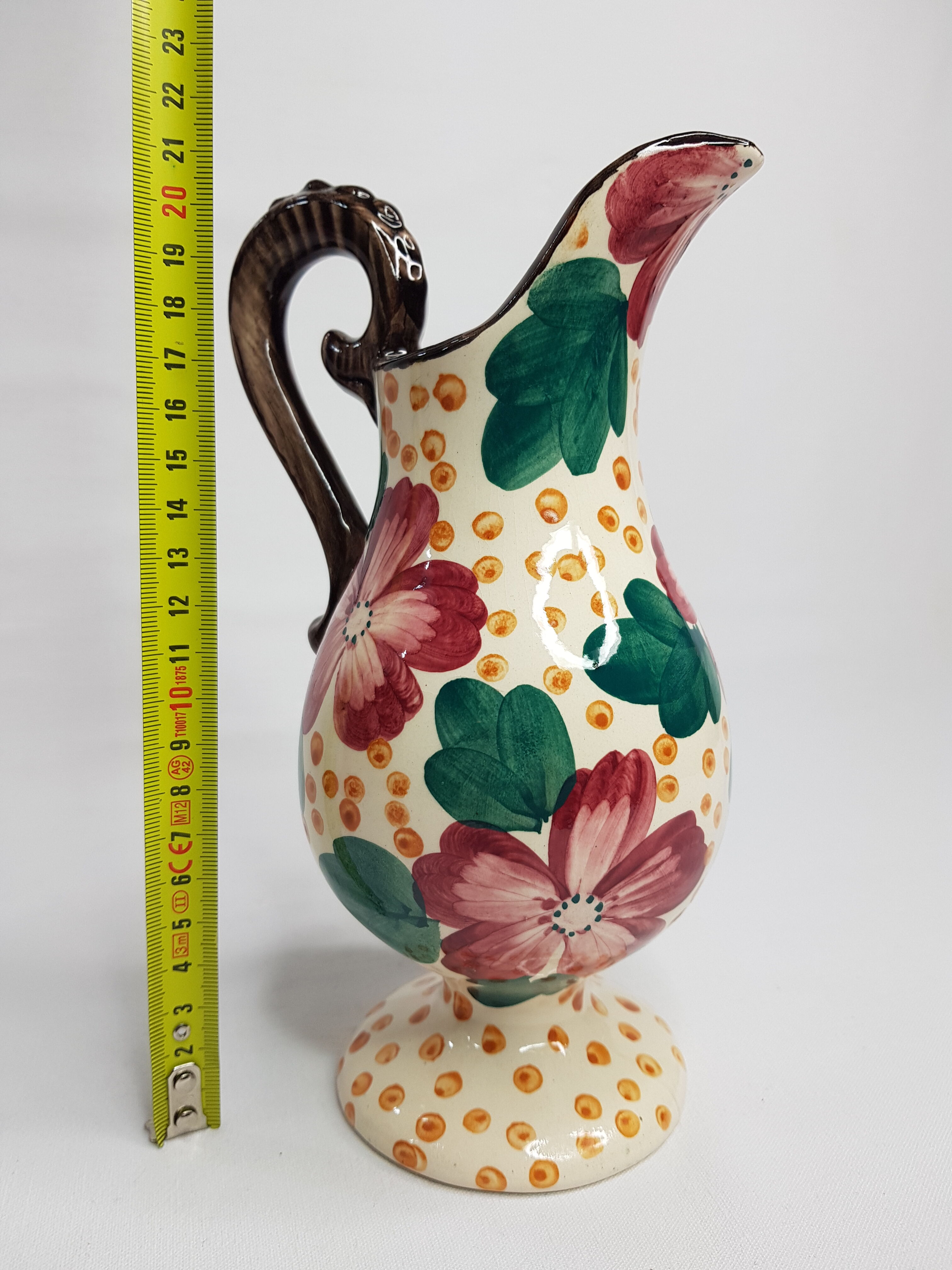 Pitcher, antique style, made in Belgium