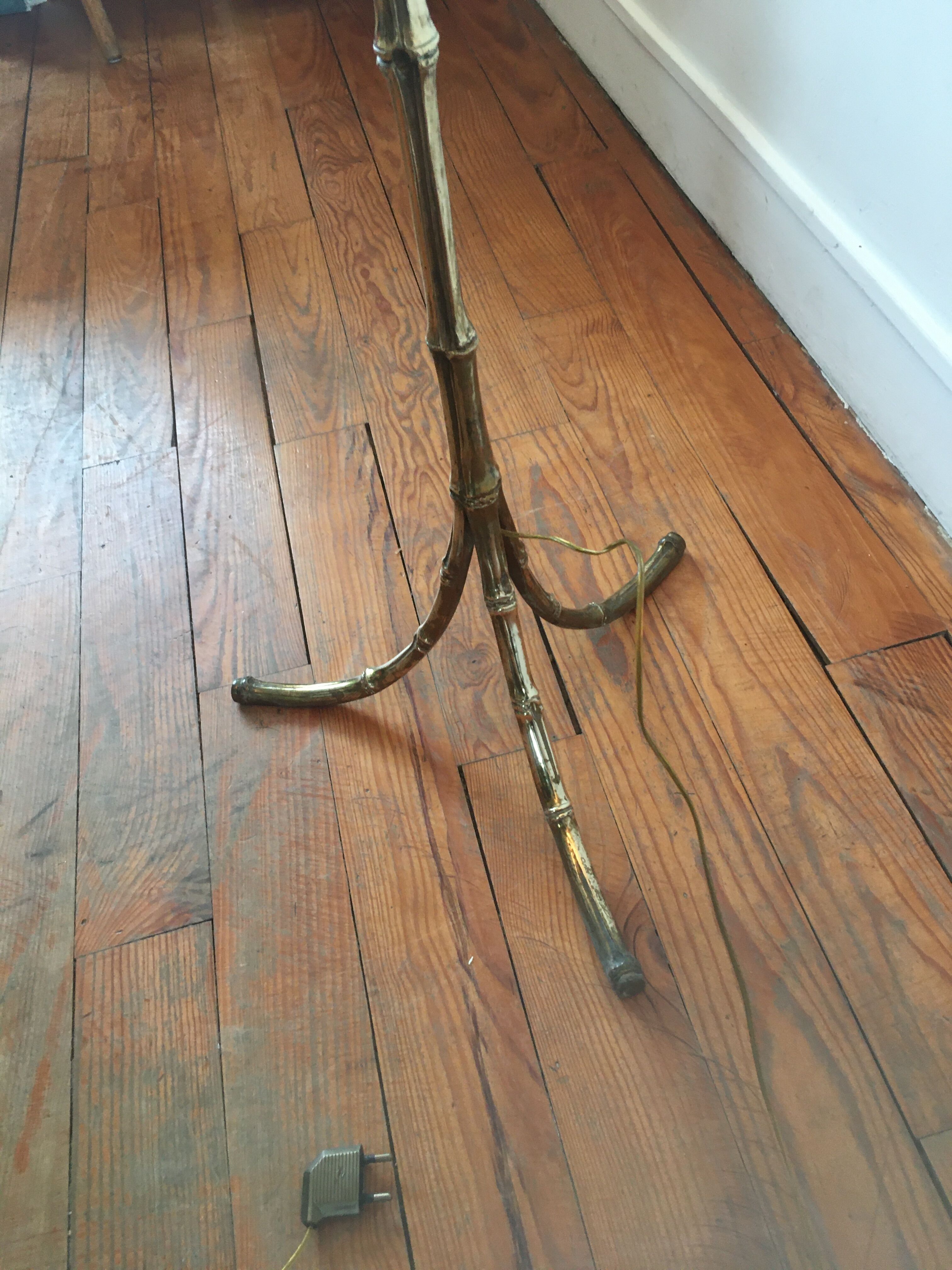 Bamboo floor lamp house Baguès