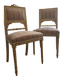 Paire de chaises Louis XVI