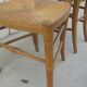Paire de chaises art nouveau