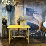 Vintage rattan desk