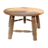 Wooden coffee table