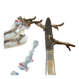 6 animal-shaped knife rests