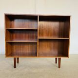 Vintage Danish mid-century retro rosewood bookcase 1960s