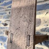 Pair of antique farm benches