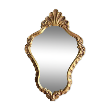 Miroir rocaille 46x30 cm