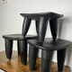 Set of 3 senoufo stools