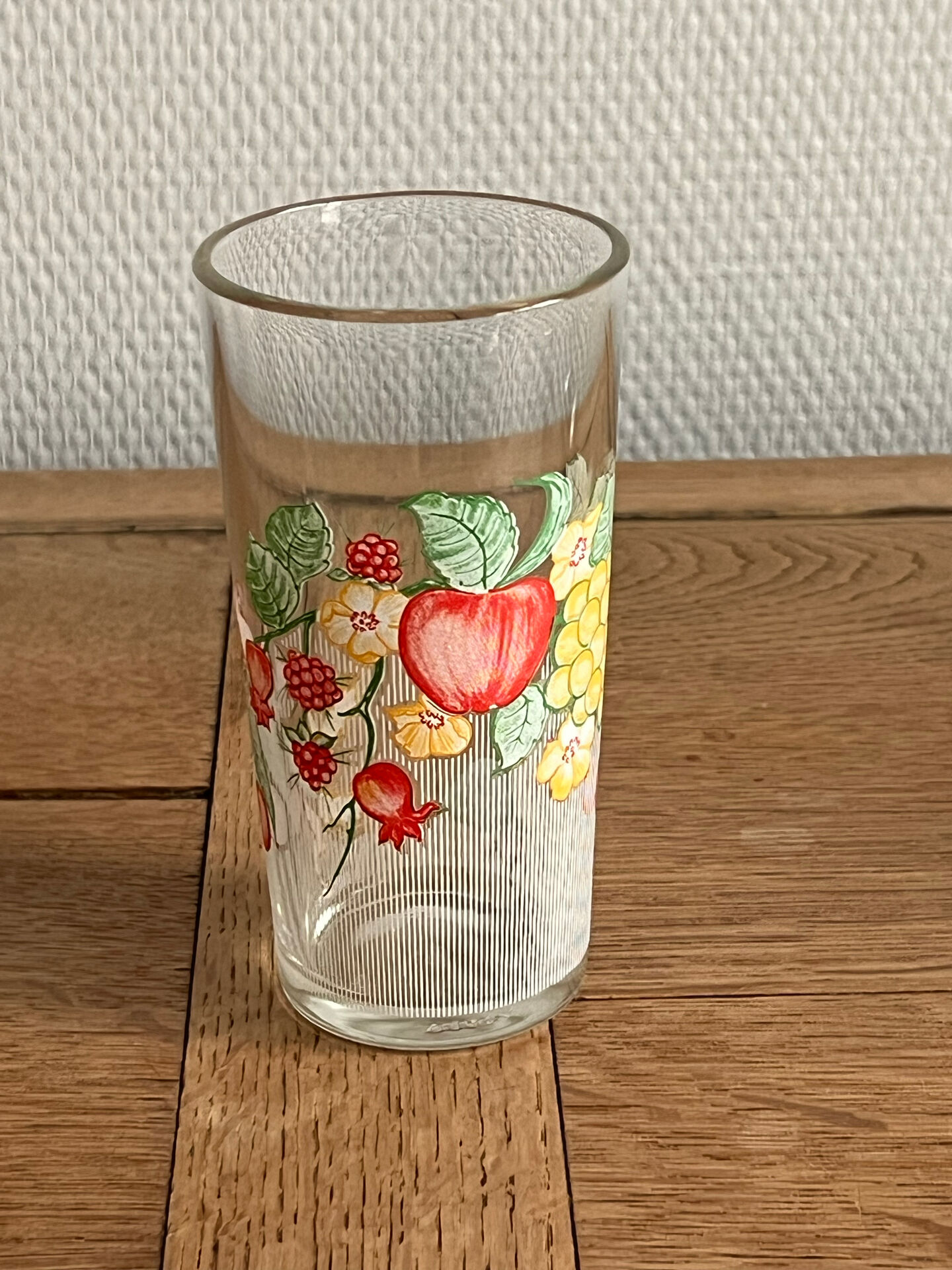 6 vintage orangeade glasses made in Italy