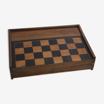 Vintage wooden chess