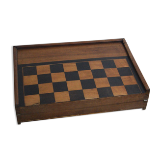 Vintage wooden chess