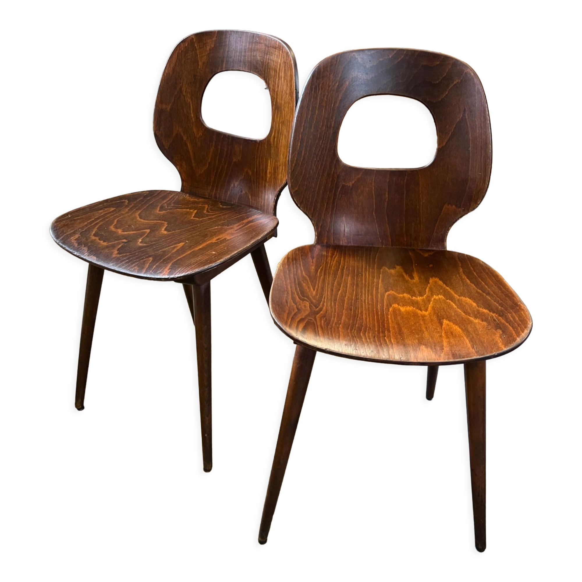 Pair of Baumann chairs