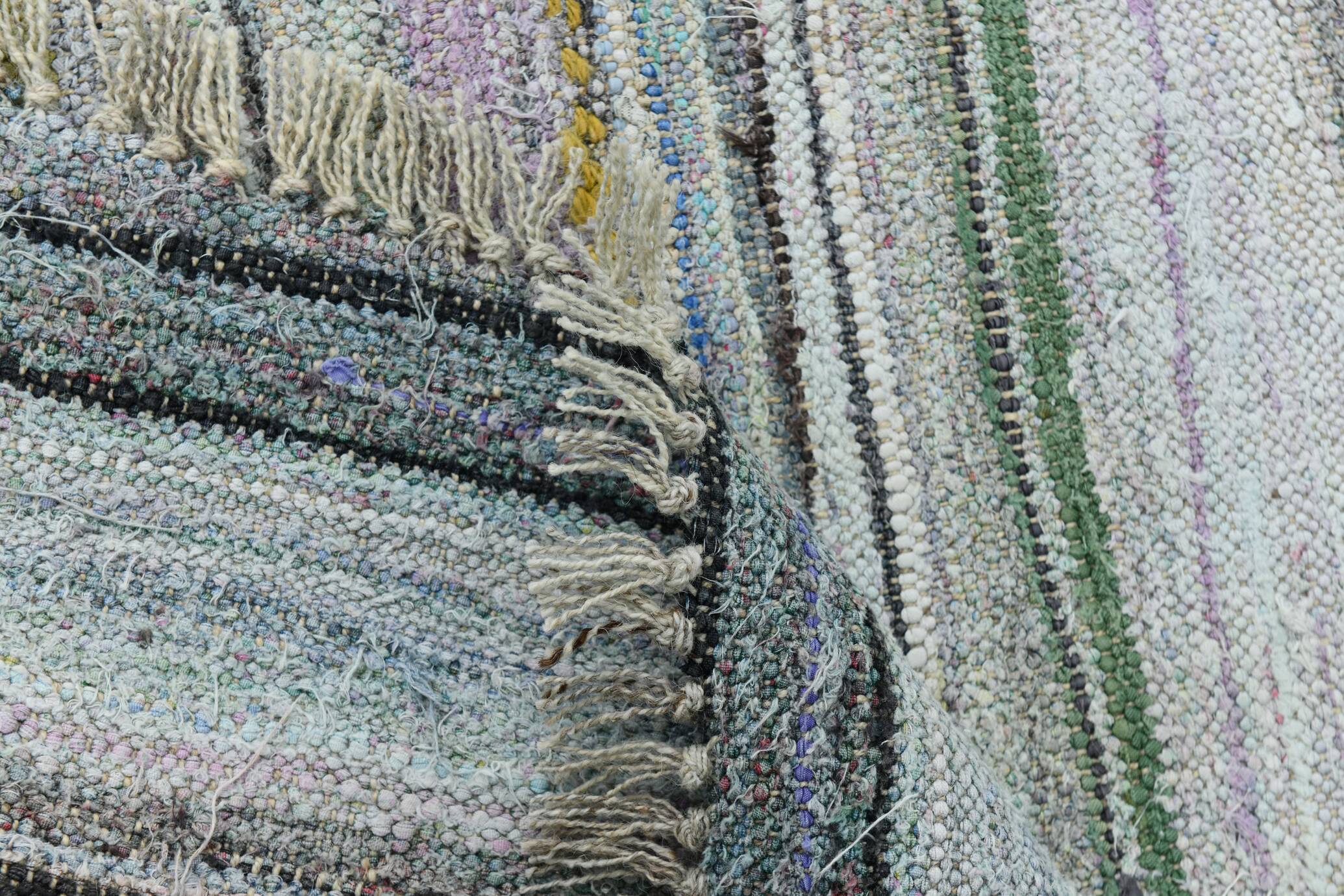 2x10 Rug For Hallway Vintage Kilim Runner Rug, 71x297Cm