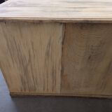 Double oak desk