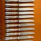 Christofle Marly, dessert cutlery, cheese, knives, forks