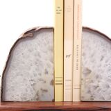 Agate bookends, Geode 60s