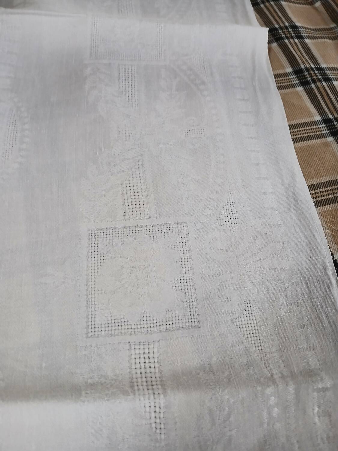 11 antique linen napkins