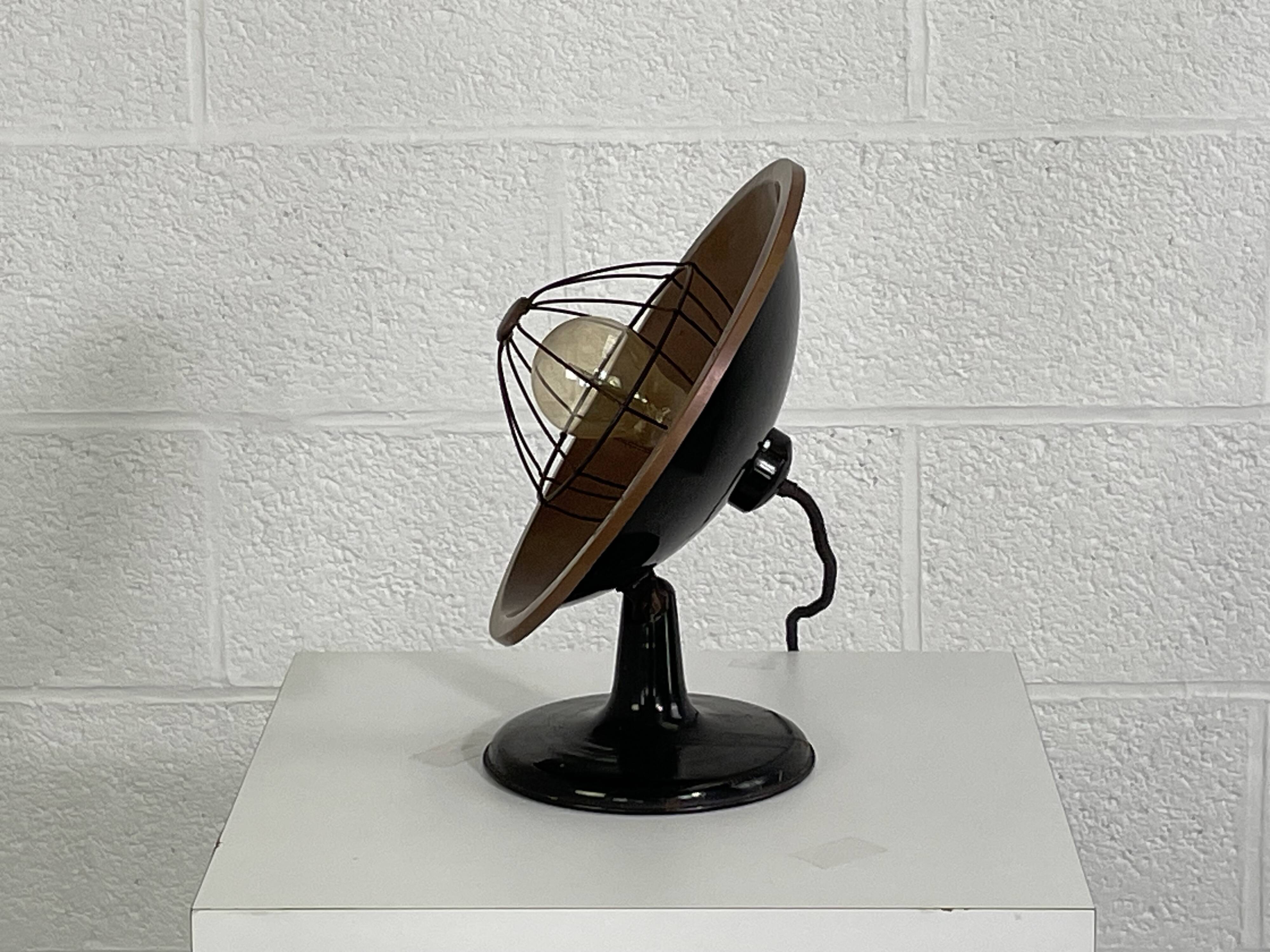 vintage metal lamp