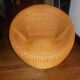 Rattan easy chair