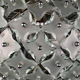 Artistic glass suspension Sputnik by Fontana Arte, Italy, 1960s