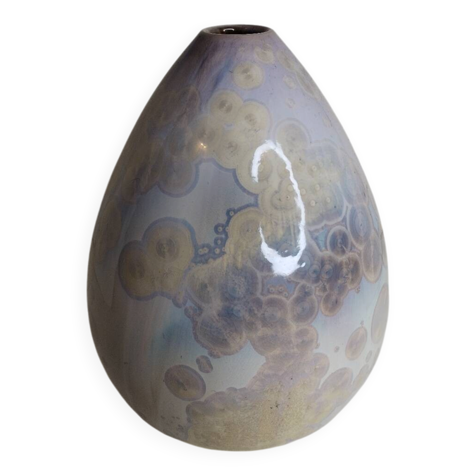 Mattjieu Lievois crystallised ceramic vase