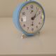 Réveil Jaz bleu vintage