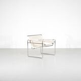 "B3 Wassily" armchair in fabric by Marcel Breuer for Bononia, Italy