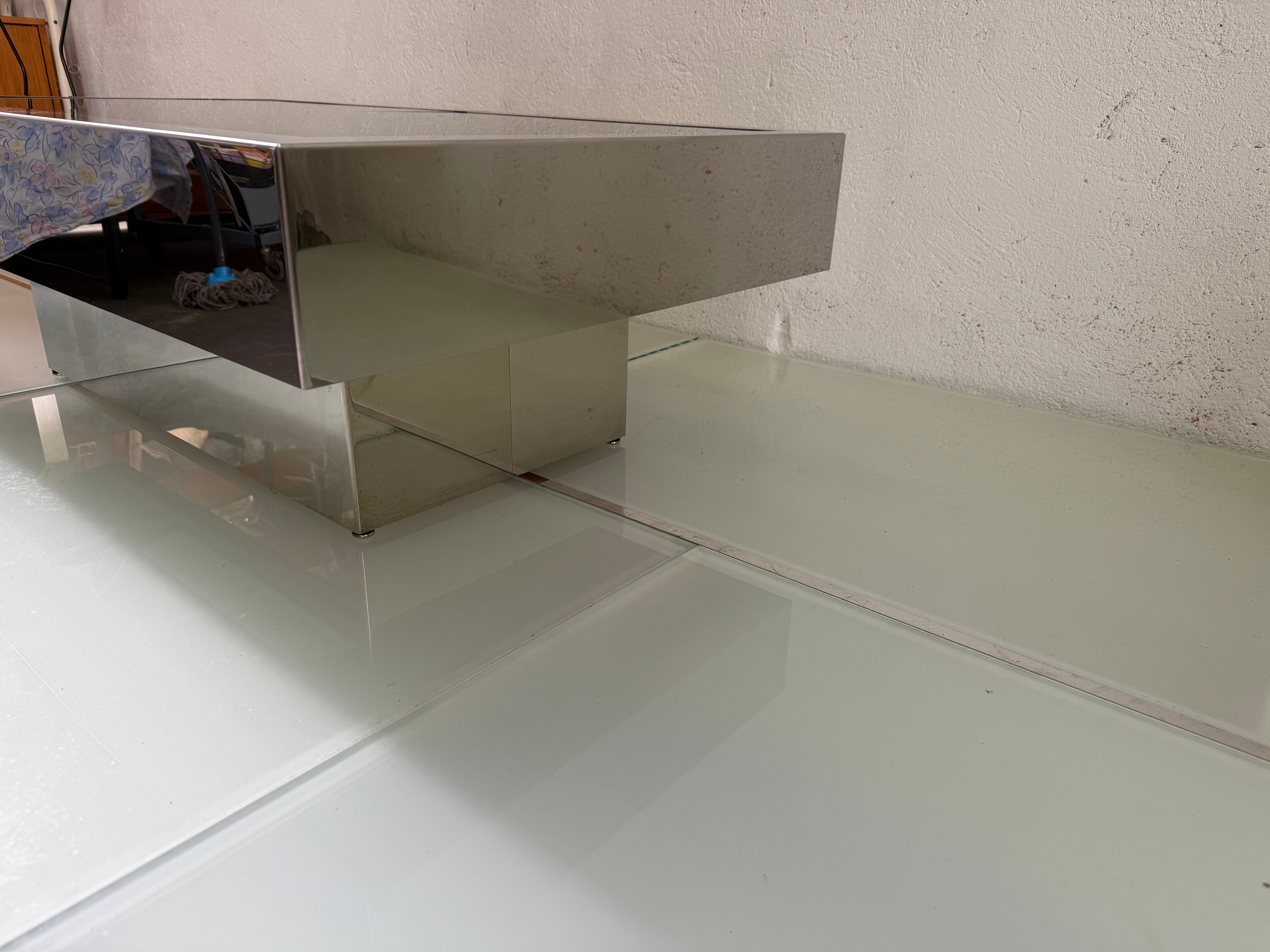 Table basse bar Willy Rizzo