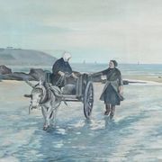 Grand Tableau « Les Goémoniers », de A. Le Guen – 1969