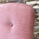 Toad armchair, vintage velvet fireside chair