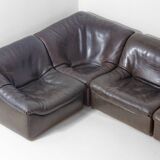 Large De Sede 'DS-46' Modular Sofa with armchair, Switzerland 1970s