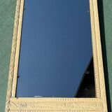 Art deco wooden mirror