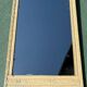 Miroir art deco bois