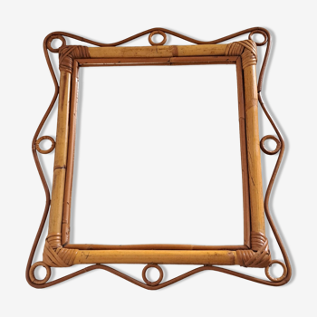 Miroir bambou