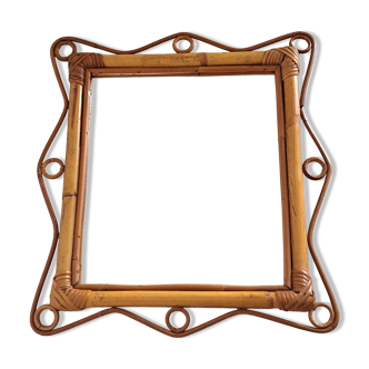 Miroir bambou