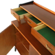 Vintage high sideboard two piece cabinet 'Korpela'