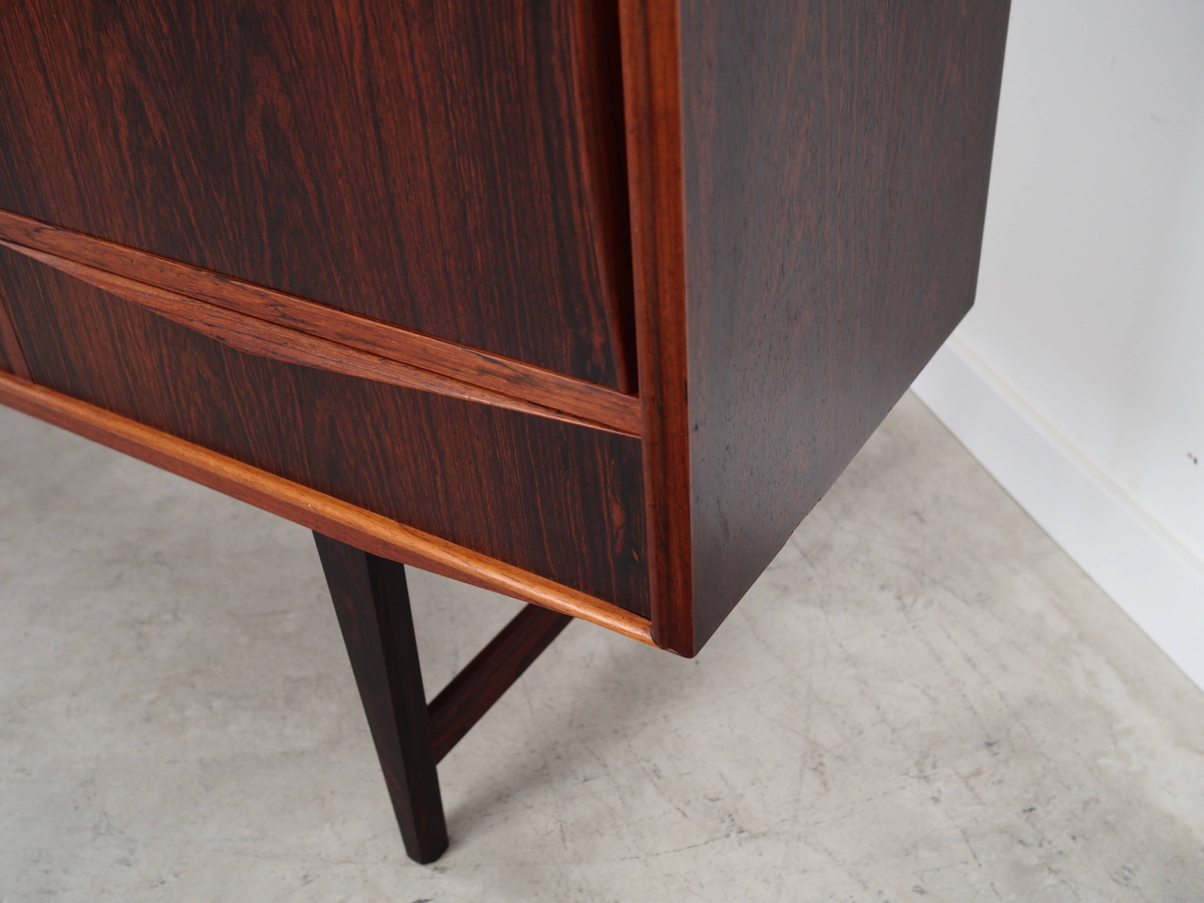 Rosewood highboard, Danish design, 1960s, designer: E.W. Bach