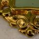 Lembo François | Golden ceramic mirror | MCM | Rocaille