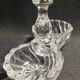 Baccarat crystal salt cellar, bamboo model, early 20th century