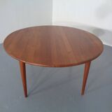 Danish Solid Teak Coffee Table from A/S Mikael Laursen, 1960s