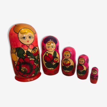 Matryoshka russian dolls