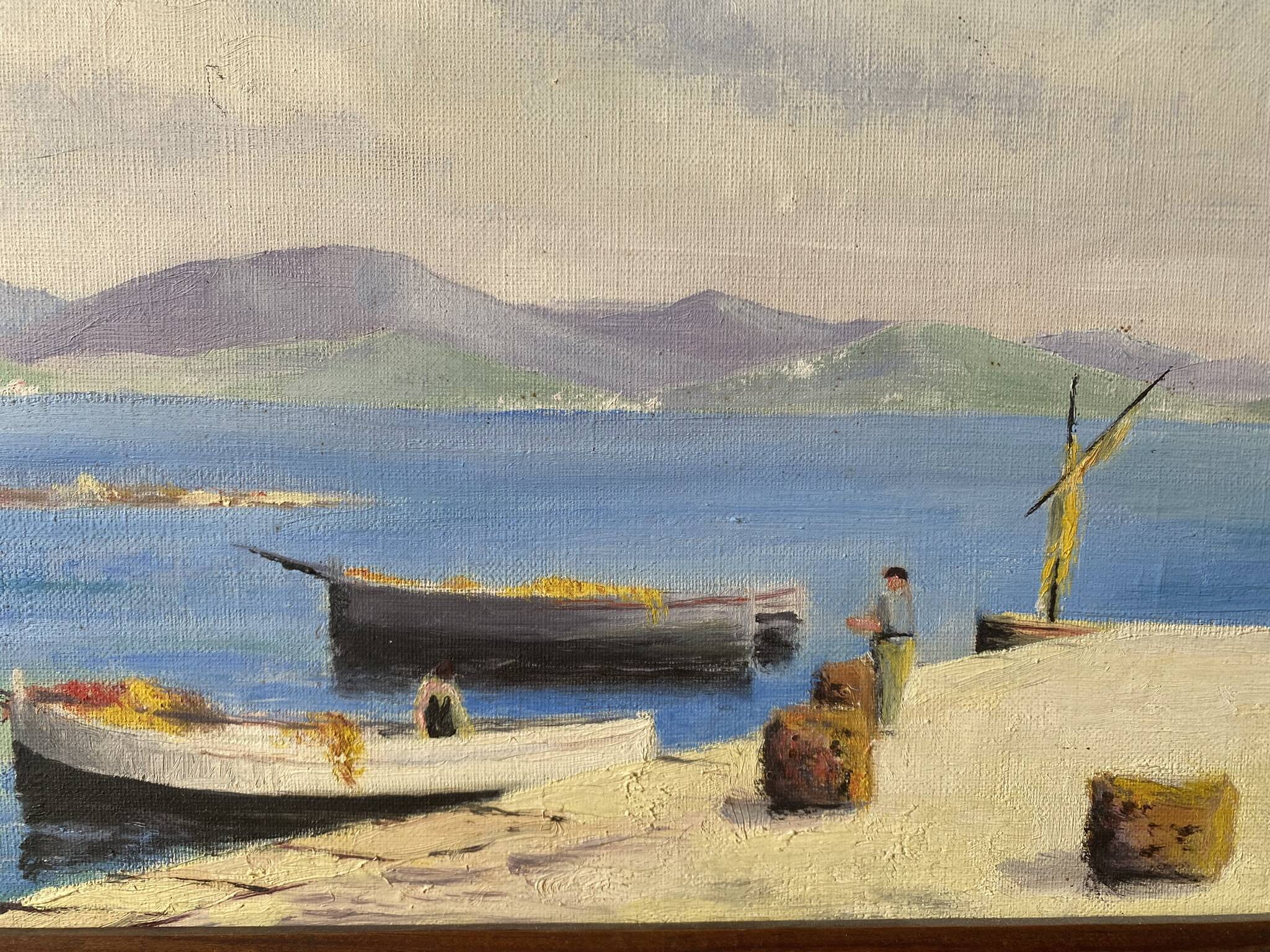 Provencal marine signed