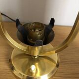 Solid brass tuning fork lamp from the 50s/60s