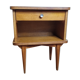 Chevet en bois blond vintage, années 50-60