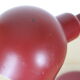 Vintage red metal desk lamp
